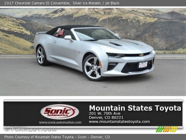 2017 Chevrolet Camaro SS Convertible in Silver Ice Metallic