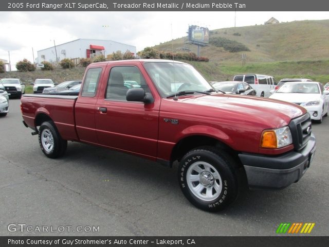 2005 Ford Ranger XLT SuperCab in Toreador Red Metallic