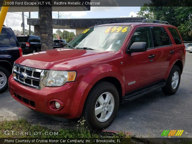 2008 Ford Escape XLT V6 in Redfire Metallic
