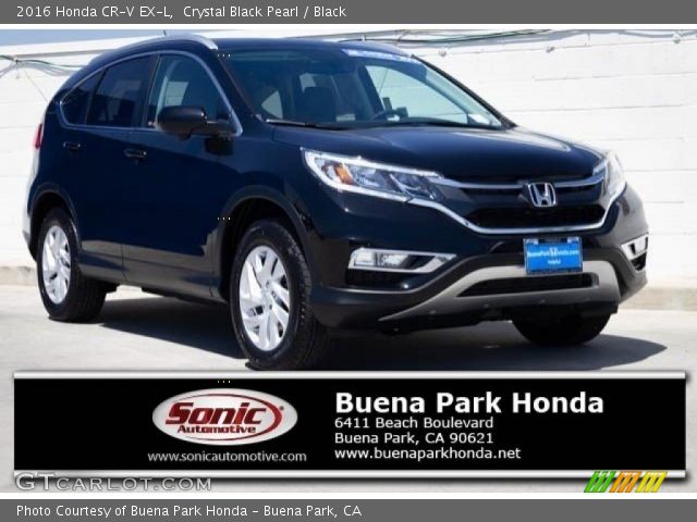 2016 Honda CR-V EX-L in Crystal Black Pearl