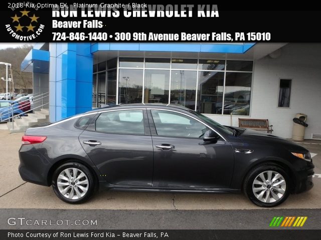 2018 Kia Optima EX in Platinum Graphite