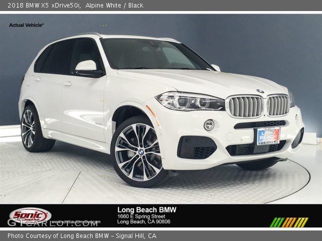 2018 BMW X5 xDrive50i in Alpine White