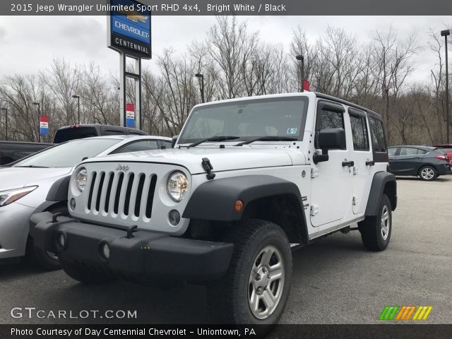 2015 Jeep Wrangler Unlimited Sport RHD 4x4 in Bright White