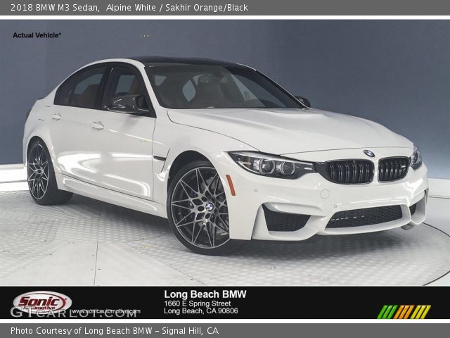 2018 BMW M3 Sedan in Alpine White