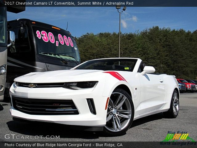 2017 Chevrolet Camaro LT Convertible in Summit White