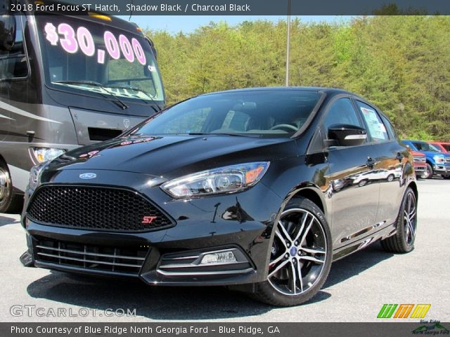 2018 Ford Focus ST Hatch in Shadow Black