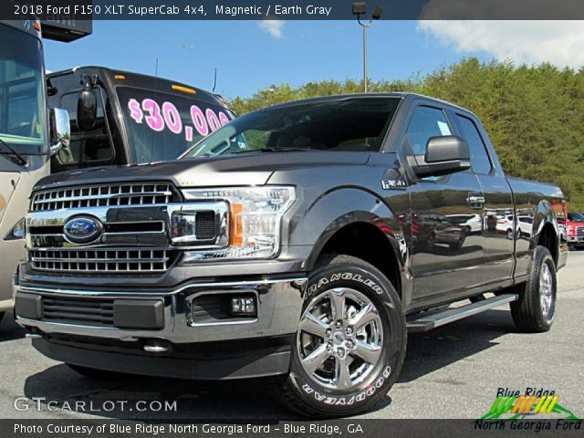 2018 Ford F150 XLT SuperCab 4x4 in Magnetic
