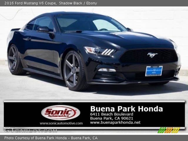 2016 Ford Mustang V6 Coupe in Shadow Black