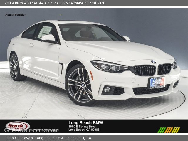 2019 BMW 4 Series 440i Coupe in Alpine White