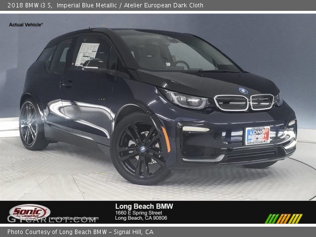 2018 BMW i3 S in Imperial Blue Metallic