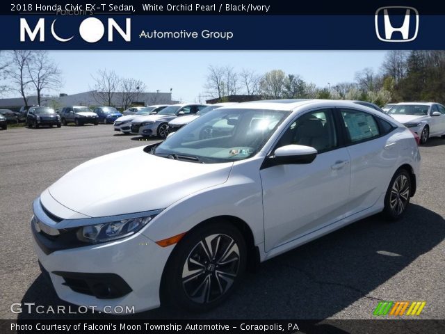 2018 Honda Civic EX-T Sedan in White Orchid Pearl