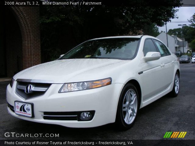 2008 Acura TL 3.2 in White Diamond Pearl