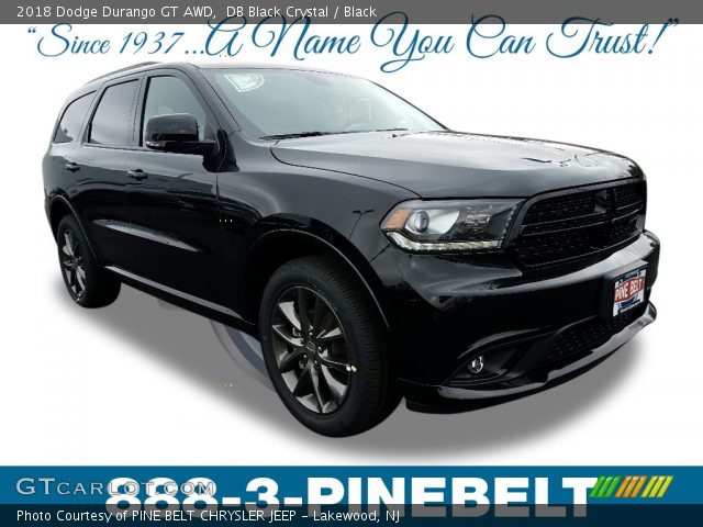 2018 Dodge Durango GT AWD in DB Black Crystal