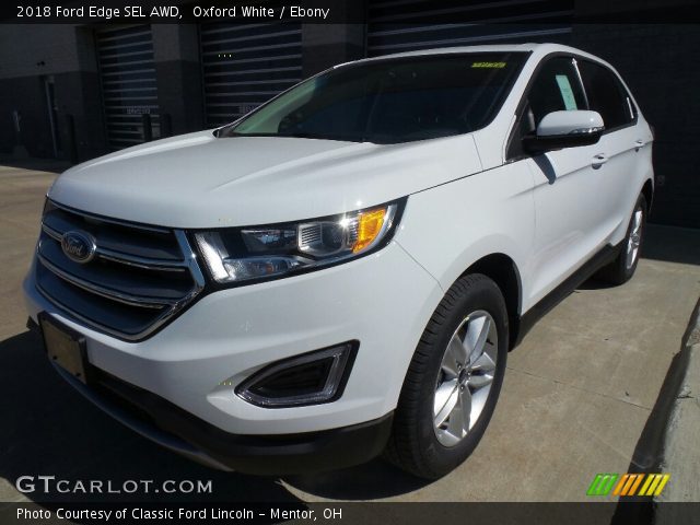 2018 Ford Edge SEL AWD in Oxford White