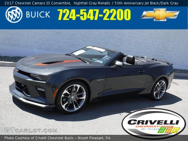 2017 Chevrolet Camaro SS Convertible in Nightfall Gray Metallic