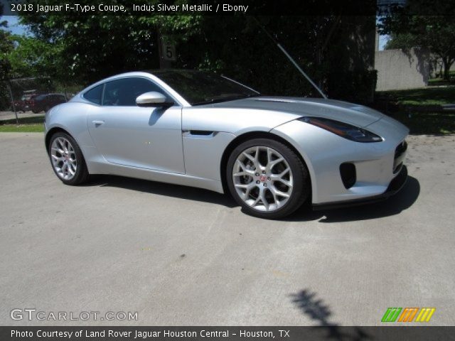 2018 Jaguar F-Type Coupe in Indus Silver Metallic