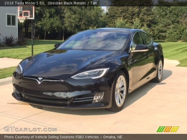 2016 Tesla Model S 60 in Obsidian Black Metallic