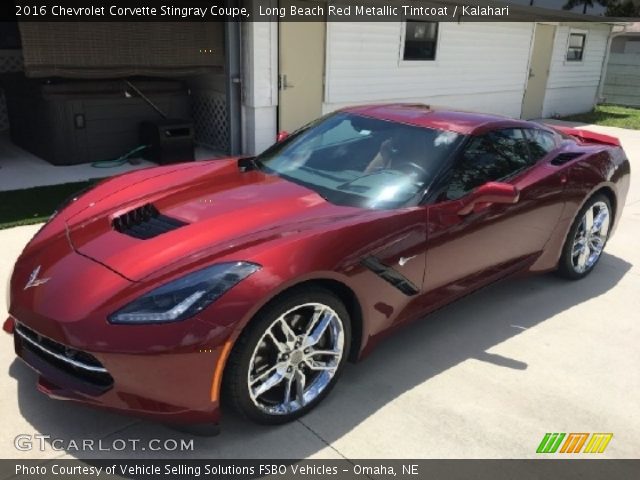 2016 Chevrolet Corvette Stingray Coupe in Long Beach Red Metallic Tintcoat