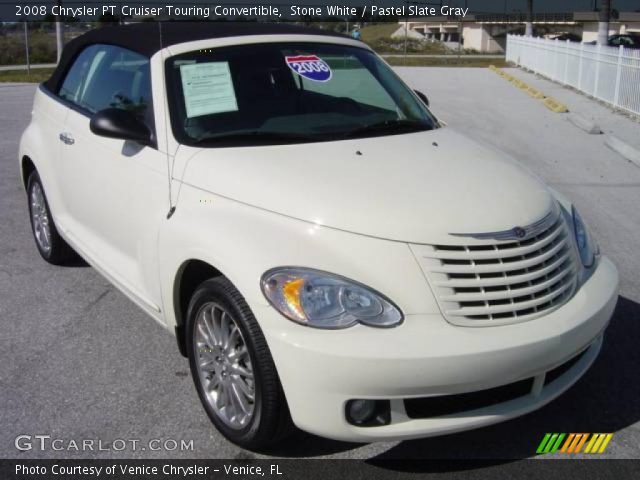 2008 Chrysler PT Cruiser Touring Convertible in Stone White