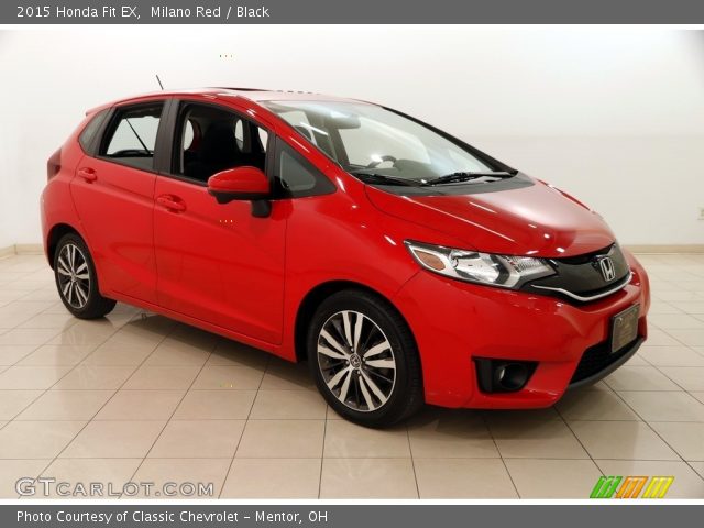 2015 Honda Fit EX in Milano Red