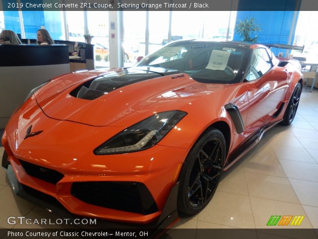 2019 Chevrolet Corvette ZR1 Coupe in Sebring Orange Tintcoat