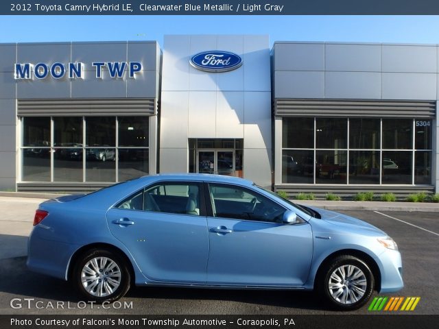 2012 Toyota Camry Hybrid LE in Clearwater Blue Metallic