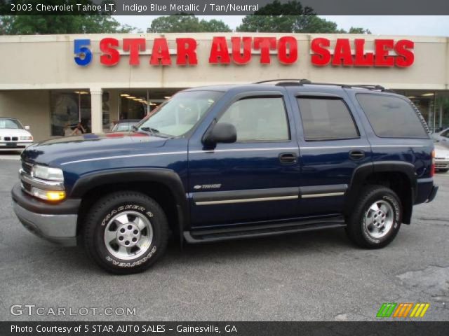 2003 Chevrolet Tahoe LT in Indigo Blue Metallic