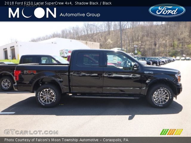 2018 Ford F150 Lariat SuperCrew 4x4 in Shadow Black