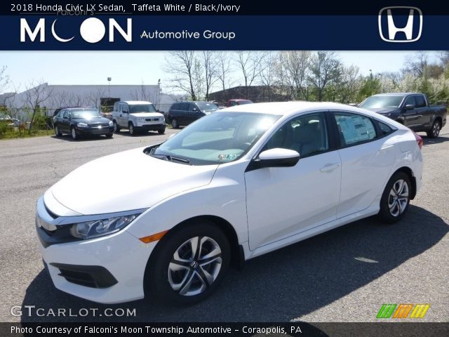 2018 Honda Civic LX Sedan in Taffeta White