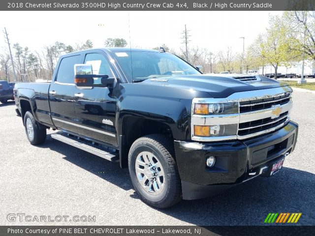 2018 Chevrolet Silverado 3500HD High Country Crew Cab 4x4 in Black