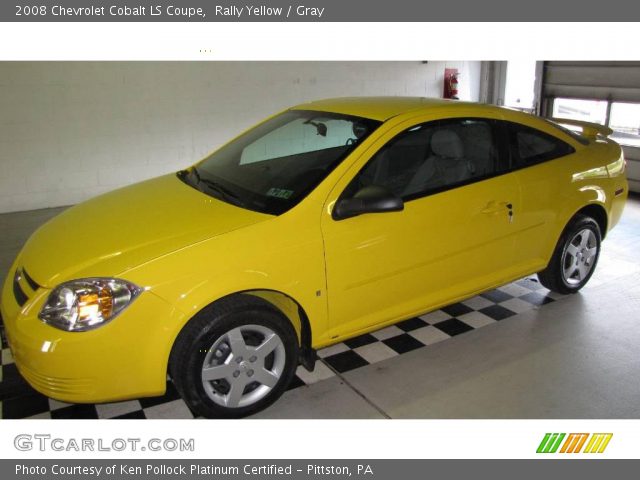 2008 Chevrolet Cobalt LS Coupe in Rally Yellow