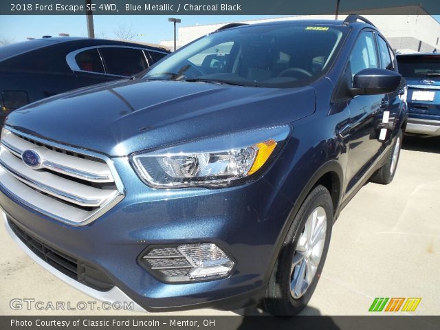 2018 Ford Escape SE 4WD in Blue Metallic