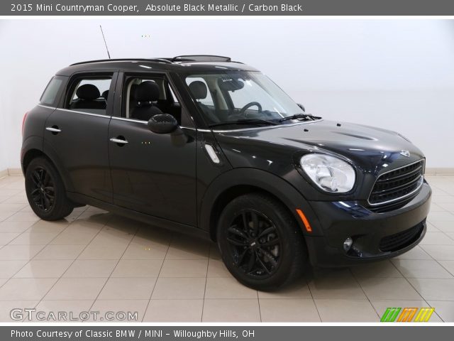 2015 Mini Countryman Cooper in Absolute Black Metallic