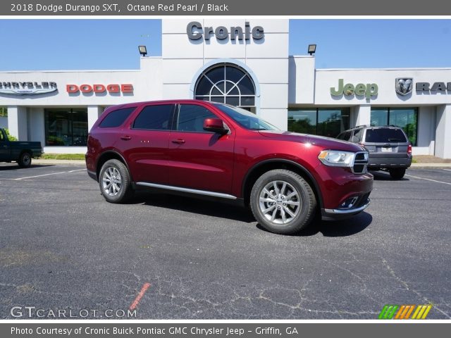 2018 Dodge Durango SXT in Octane Red Pearl