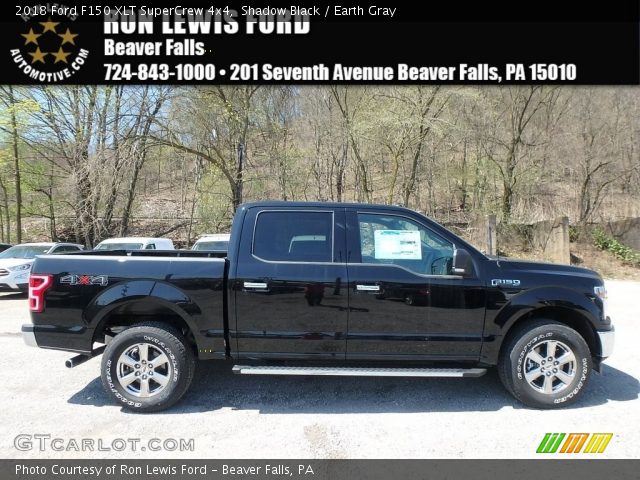 2018 Ford F150 XLT SuperCrew 4x4 in Shadow Black