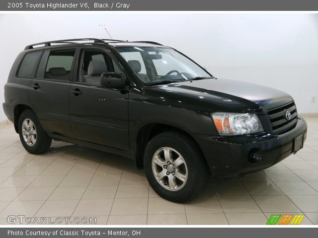 2005 Toyota Highlander V6 in Black