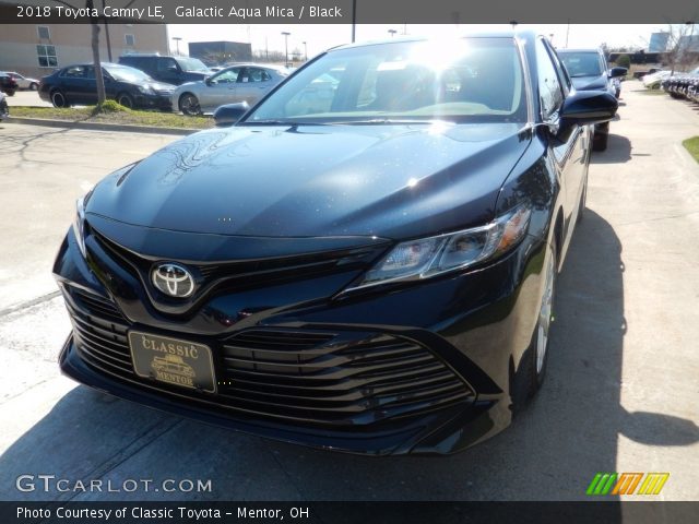 2018 Toyota Camry LE in Galactic Aqua Mica