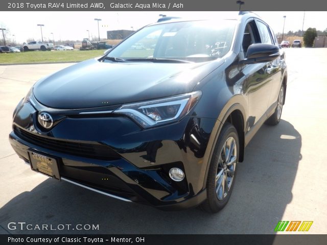 2018 Toyota RAV4 Limited AWD in Galactic Aqua Mica