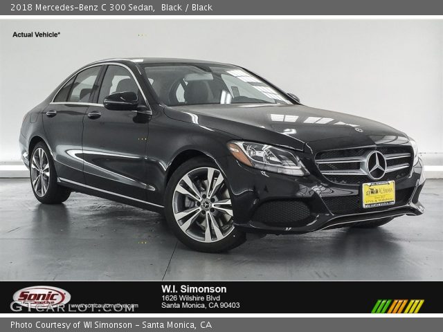 2018 Mercedes-Benz C 300 Sedan in Black