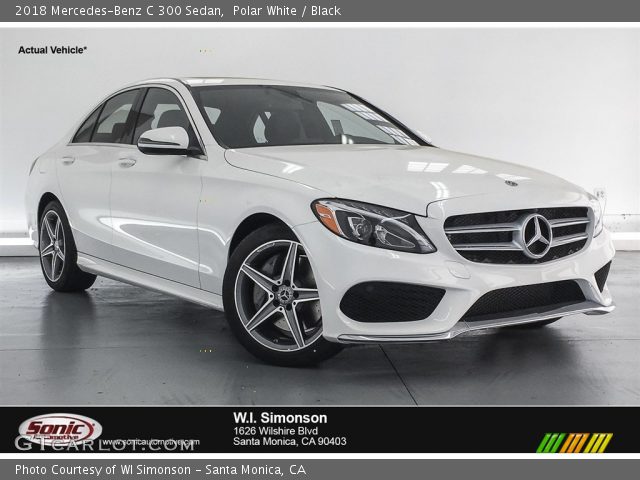2018 Mercedes-Benz C 300 Sedan in Polar White