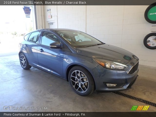 2018 Ford Focus SEL Hatch in Blue Metallic