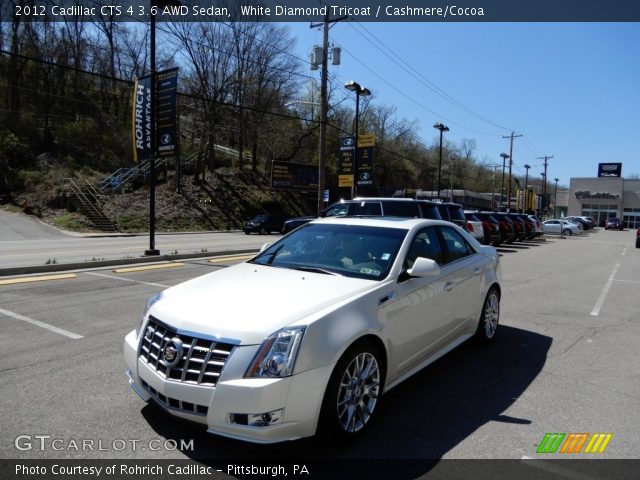 2012 Cadillac CTS 4 3.6 AWD Sedan in White Diamond Tricoat
