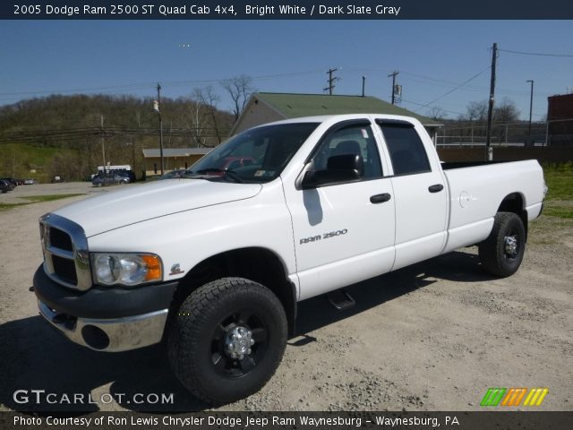 2005 Dodge Ram 2500 ST Quad Cab 4x4 in Bright White