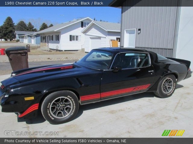 1980 Chevrolet Camaro Z28 Sport Coupe in Black