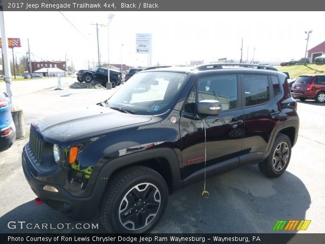 2017 Jeep Renegade Trailhawk 4x4 in Black