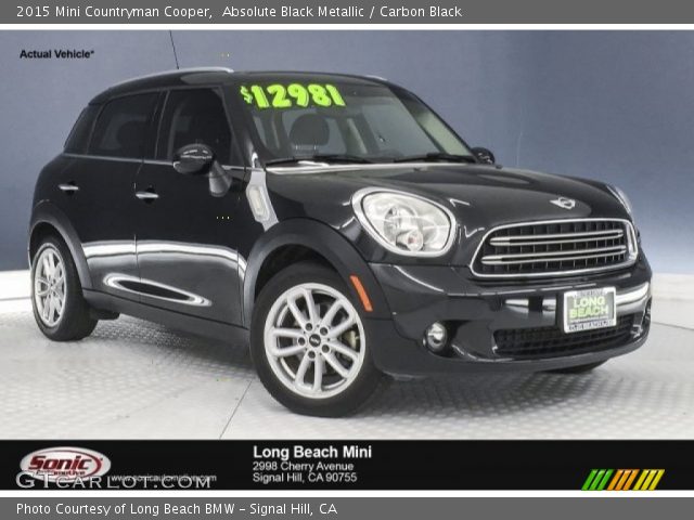 2015 Mini Countryman Cooper in Absolute Black Metallic