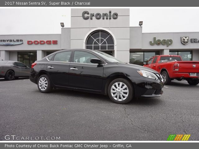 2017 Nissan Sentra SV in Super Black