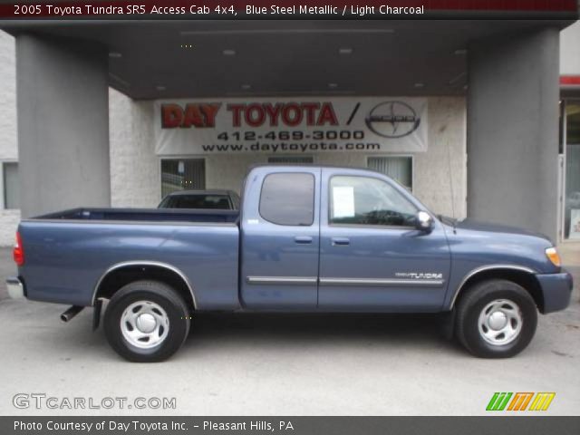 2005 Toyota Tundra SR5 Access Cab 4x4 in Blue Steel Metallic