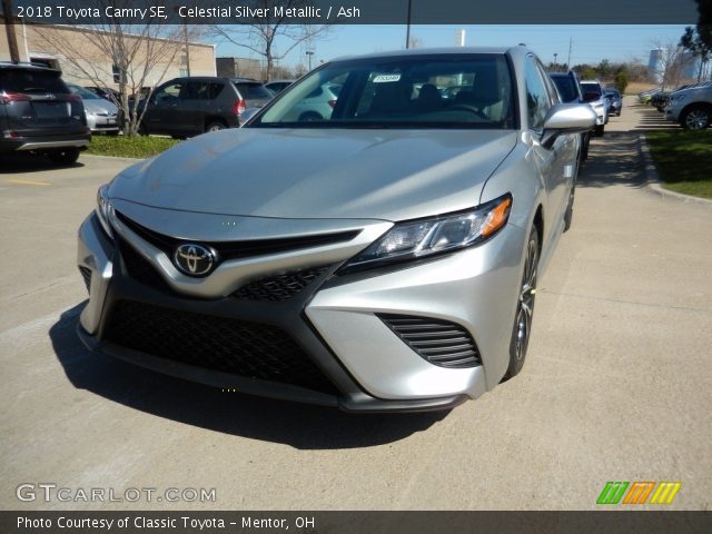 2018 Toyota Camry SE in Celestial Silver Metallic