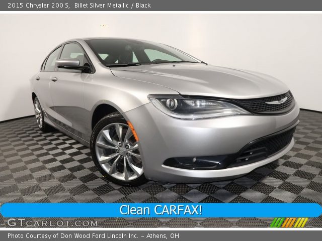 2015 Chrysler 200 S in Billet Silver Metallic